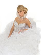 Bridal Dress: Lady Dorinda - Lady Deonne Skirt - Lady Nava Necklace
