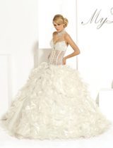 Bridal Dress: Lady Mabelle - Lady Mabelle Skirt - Lady Mabelle Train