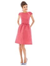 Bridesmaids Dress: Alfred Sung Bridesmaid SPRING 2013 - D568 