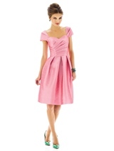 Bridesmaids Dress: Alfred Sung Bridesmaid SPRING 2013 - D574 