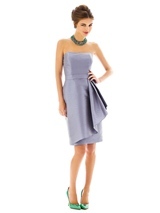 Bridesmaids Dress: Alfred Sung Bridesmaid SPRING 2013 - D592 