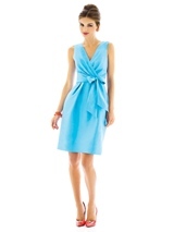 Bridesmaids Dress: Alfred Sung Bridesmaid SPRING 2013 - D597 