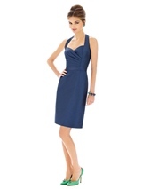 Bridesmaids Dress: Alfred Sung Bridesmaid SPRING 2013 - D606 