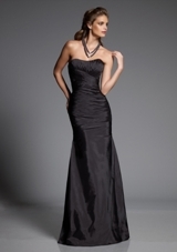 Evening Dress: Angelina Faccenda Bridesmaids: 20301 - SILKY TAFFETA  Colors Available: Please view Angelina Faccenda Silky Taffeta swatch card. Sizes Available: 2-28. Sample color: ONYX 