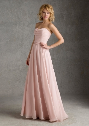 Bridesmaid Dress - Angelina Faccenda Bridesmaids SPRING 2014 Collection: 20426 - Luxe Chiffon (Long) | AngelinaFaccenda Bridesmaids Gown