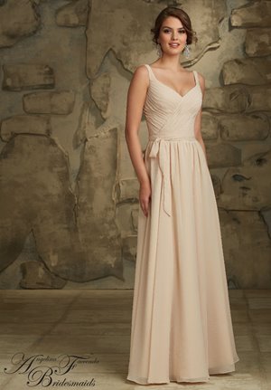 Bridesmaid Dress - Angelina Faccenda Bridesmaids by Mori Lee FALL 2015 Collection: 20461 - Luxe Chiffon | AngelinaFaccenda Bridesmaids Gown