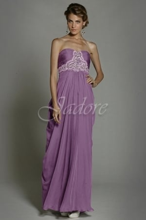 Special Occasion Dress - Jadore J1 Collection - J1009 - 30D Chiffon w/ crystal beading | Jadore Prom Gown