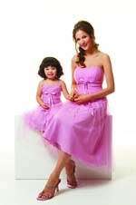 Bridesmaids Dress: B21053  See color chart for colors. 
Available in sizes 2-28.
 
