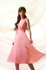 Bridesmaids Dress: B9041  See color chart for colors. 
Available in sizes 2-28.
 