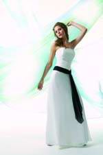 Bridesmaids Dress: B9049  See color chart for colors. 
Available in sizes 2-28.
 