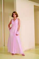 Bridesmaids Dress: J9907  See color chart for colors. 
Available in sizes 2-28.
 