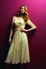 Bridesmaids Dress: L9015  See color chart for colors. 
Available in sizes 2-28.
 