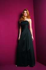 Bridesmaids Dress: L9020  See color chart for colors. 
Available in sizes 2-28.
 