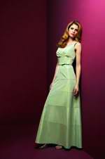 Bridesmaids Dress: L9026  See color chart for colors. 
Available in sizes 2-28.
 