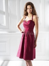 Evening Dress: B2 FALL 2011 - B4094  Catalogue Color:  	SCARLET (SC)Fabric-top: 	SATIN BACK DUPIONISkirt Length: 	Available in both knee-length 25