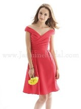 Bridesmaids Dress: B2 SPRING 2012 - B143017  Catalogue Color: 	Peony (PY)Fabric-top: 	Poly SatinSkirt Length: 	Available in both knee-length 23