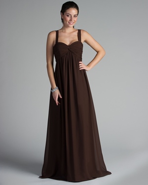 Bridesmaid Dress - Nite Time Collection: NT-75 - Shown in #97 chiffon | NiteTime Bridesmaids Gown