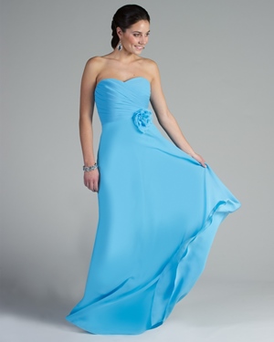 Bridesmaid Dress - Nite Time Collection: NT-85 - Shown in #5 chiffon | NiteTime Bridesmaids Gown