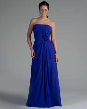 Bridesmaid Dress - Nite Time Collection: NT-86 - Shown in #128 chiffon | NiteTime Bridesmaids Gown