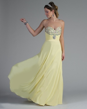 Special Occasion Dress - Nite Time Collection: NT-90 - Shown in #60 chiffon | NiteTime Prom Gown