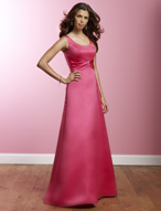Bridesmaids Dress: MoriLee - 456 - Satin