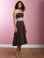 Bridesmaids Dress: MoriLee - 457 - Two-Tone Satin