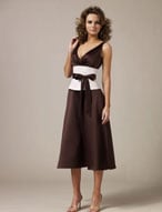 Evening Dress: Ava Collection: 492 Two-Piece Satin