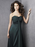 Evening Dress: Ava Collection: 423 Satin and Chiffon  Center shirred chiffon onto the sweetheart, strapless gown with long, front cascading streamer. Matching shawl included. Color Availability: All Ava Collection Satin and Chiffon Colors 