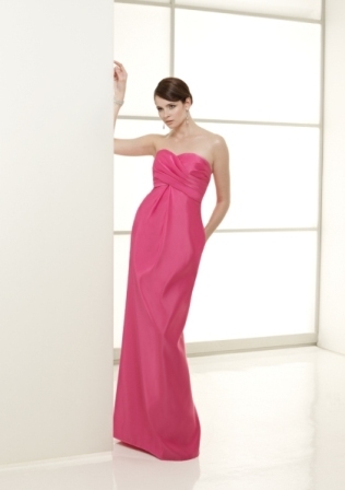 Bridesmaids Dress: Bridesmaids Collection: 245 - Satin  Colors: Please View the Mori Lee Satin Swatch Card 