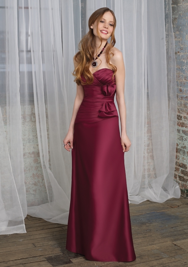 Mori Lee Bridesmaids FALL 2011 Collection: 634 - Satin