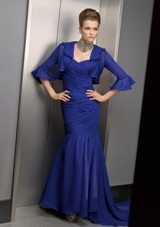 Mother of the Bride Dress: Mori Lee VM FALL 2011 Collection: 70401 - Chiffon  Dress and Jacket. Colors: Royal, Fuchsia, Black, Emerald. Sizes Available: 2-26.  