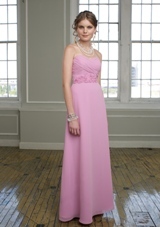 Mother of the Bride Dress: Mori Lee Bridesmaids Collection: 298 - CHIFFON  Sample Color: TULIP. SHAWL INCLUDED 