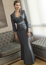 Mother of the Bride Dress: Mori Lee VM Collection: 70201 - IRRIDESCENT TAFFETA  JACKET INCLUDED 