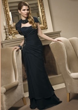 Mother of the Bride Dress: Mori Lee VM Collection: 70206 - CHIFFON  BOLERO JACKET INCLUDED 
