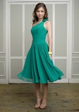 Mother of the Bride Dress: Mori Lee Bridesmaids Collection: 883 - CHIFFON  Sample Color: SHAMROCK. 