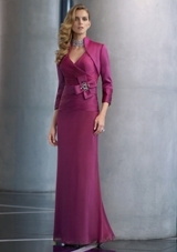 Mother of the Bride Dress: Mori Lee VM SPRING 2012 Collection: 70505 - CHIFFON  Dress and Jacket. Colors Available: Fuchsia, Aqua, Platinum. Sizes Available: 2-26. 