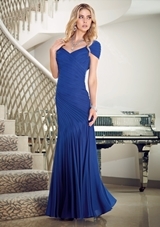 Mother of the Bride Dress: Mori Lee VM SPRING 2013 Collection: 70719 - Stretch Mesh 