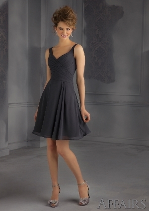  Dress - Mori Lee Affairs FALL 2014 Collection: 31042 - Chiffon - Zipper Back | MoriLee Evening Gown