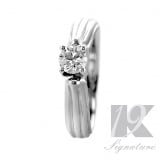 19-Signature-Karats | GWT-19K-Signature-Series: Casablanca Devotion - 19KR3270  This beautiful, elegant and stunning tulip shaped mounted 19K hand crafted Signature Series engagement ring is just the perfect touch to the most special day of your life. 