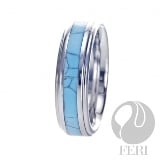 Feri-Fine-Design-Collection | Hi-Tech-Ceramic-and-Tungsten: 7mm FERI Plangsten® Ring - FPR3545  Innovation is the focus with FERI designer lines and the newest innovation is the newly released FERI Plangsten® line.FERI Plangsten® line is like no other Tungsten based jewellery being offered today. The exclusive Plangsten® line is the result of 15 months of experimentation of metal compounds to improve the resistance of Tungsten Carbide. FERI Plangsten® compound is a precise mix of Tungsten Carbide and precious metal Platinum at a precise temperature which reduces the brittleness of the jewellery and it increases its resistance to impact. FERI polished Plangsten® Rings are unique with deep luster from within. They have a refreshingly contemporary style to the classic ring and they are backed with a lifetime limited Warranty. 