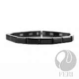 Feri-Fine-Design-Collection | Hi-Tech-Ceramic-and-Tungsten: FERI Tungsten Bracelet - FTB3824  Bracelet Width: 7mmBracelet Length: 8.25