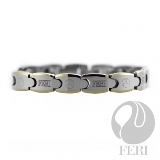 Feri-Fine-Design-Collection | Hi-Tech-Ceramic-and-Tungsten: FERI Tungsten Bracelet - FTB3833  Bracelet Width: 10mmBracelet Length: 7.5