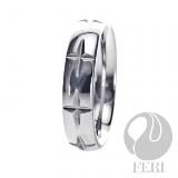 Feri-Fine-Design-Collection | Hi-Tech-Ceramic-and-Tungsten: 6 MM Tungsten Ring  - FTR3538  This gorgeous FERI polished Tungsten rings is part of the newly released FERI 2009 Collection with a unique deep luster from within. They have a refreshingly contemporary style to the classic ring and they are backed with a lifetime Warranty. Tungsten carbide's flawless features and indestructible nature will create an everlasting bond between you and your partner.  
