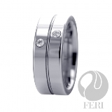 Feri-Fine-Design-Collection | Hi-Tech-Ceramic-and-Tungsten: 8mm FERI Tungsten Ring - FTR3792  Width:  8mmThis gorgeous FERI polished Tungsten ring is part of the newly released FERI 2010 Fall Collection with a unique deep luster from within. They have a refreshingly contemporary style to the classic ring and they are backed with a lifetime Warranty. Tungsten carbide's flawless features and indestructible nature will create an everlasting bond between you and your partner.* 8mm tungsten set with AAA cubic zirconia comfort fit. 