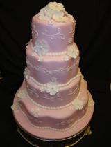 Natalya Cake: Pink Wedding
