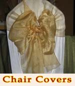 Wedding Chair Covers and Tablecloth