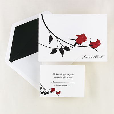 Wedding invitations and stationery that are professionally printed are not