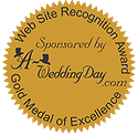 A-WeddingDay.Com Discount wedding mall - Gold Medal of Excellence, Awarded to Best for Bride.