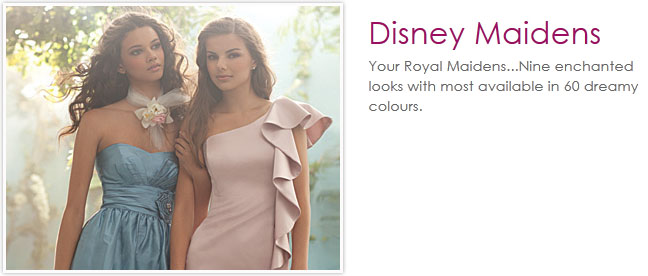 Alfred Angelo Disney Bridesmaids Dresses