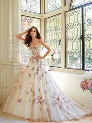 Off Shoulder Pink Line A Wedding Dress With Puff Sleeves, Soft Tulle, And  Back Lace Up Robe De Mariee For The Perfect Bride From Donnaweddingdress12,  $114.32 | DHgate.Com